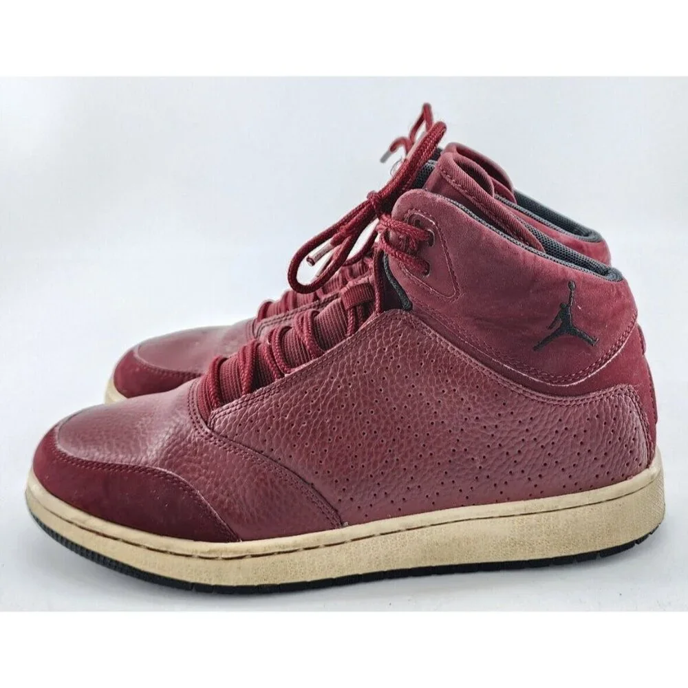 Nike Jordan 1 Flight 5 BG Youth Size 6.5Y Dark Red‎ 881440-624